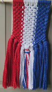Red, White, and Blue wallhanging