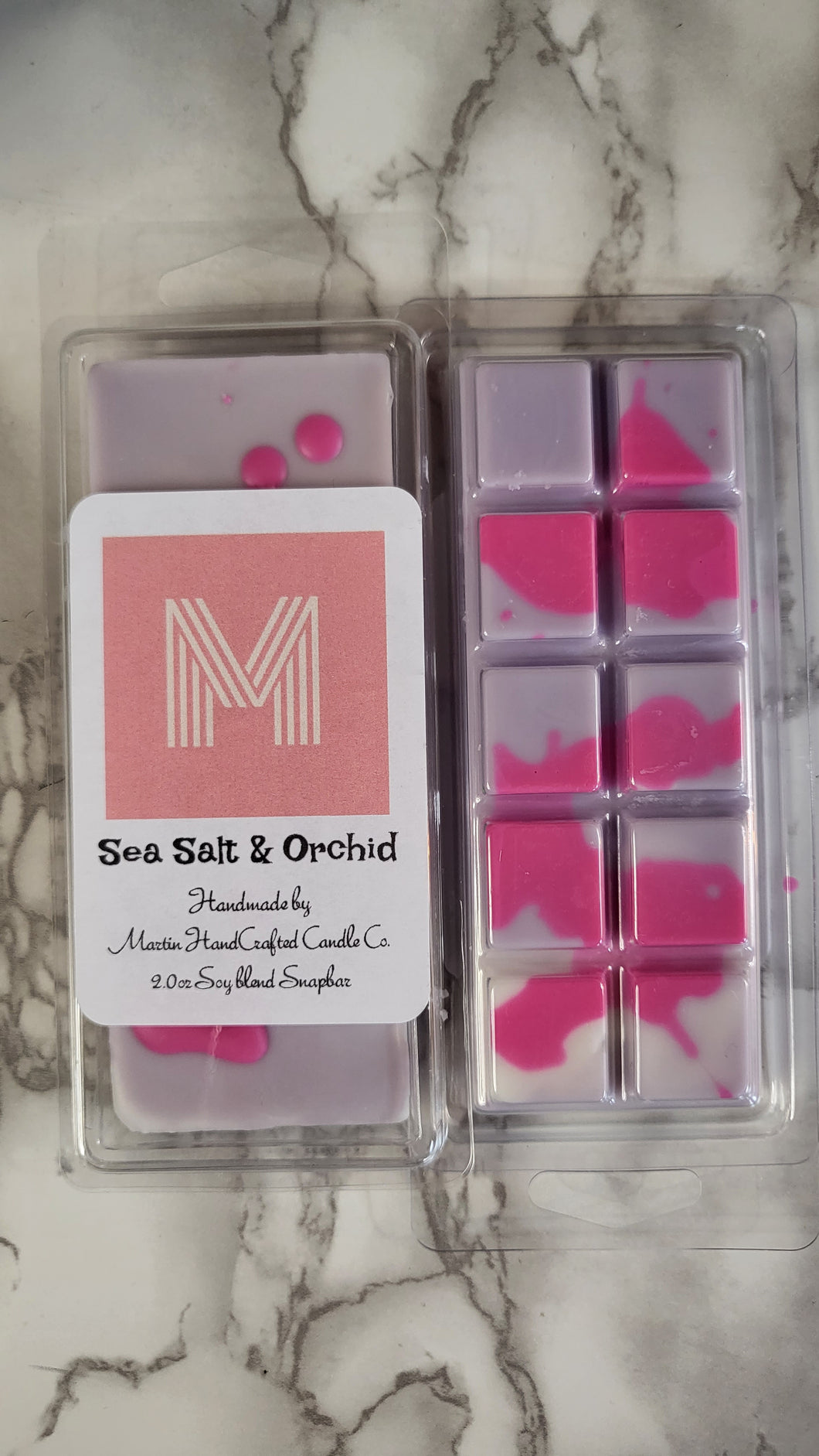 Sea Salt & Orchid snap-bar